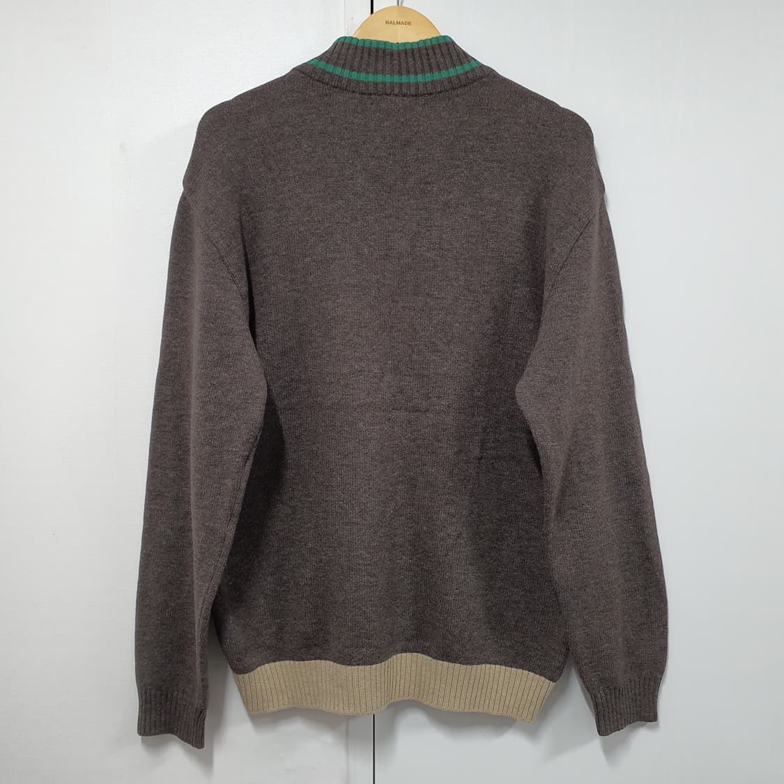 페어아일 에스닉패턴 울니트 하프집업 상품이미지3