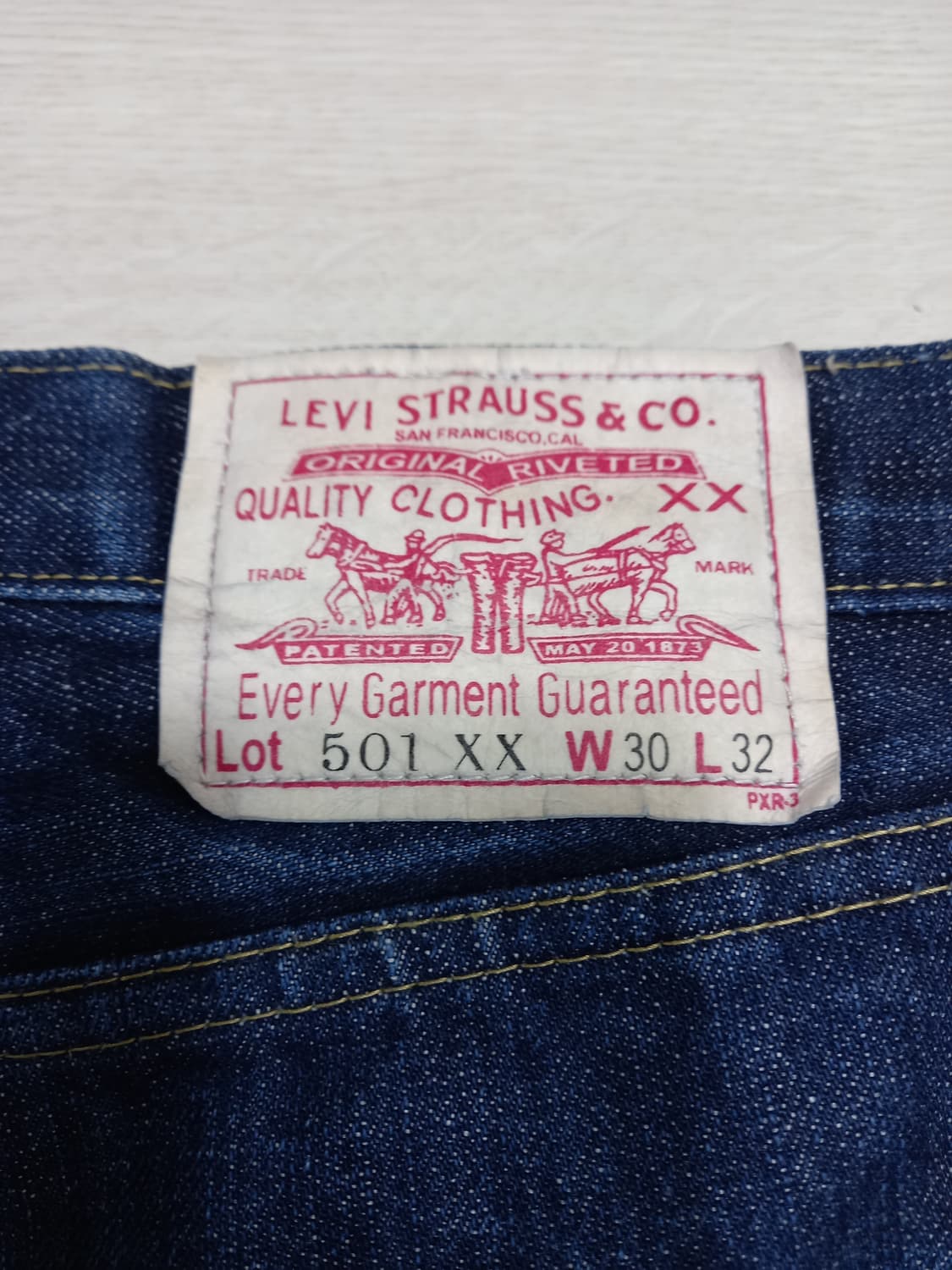 31 빅E 리바이스501xx RED 셀비지 코카콜라진 31-483 상품이미지6