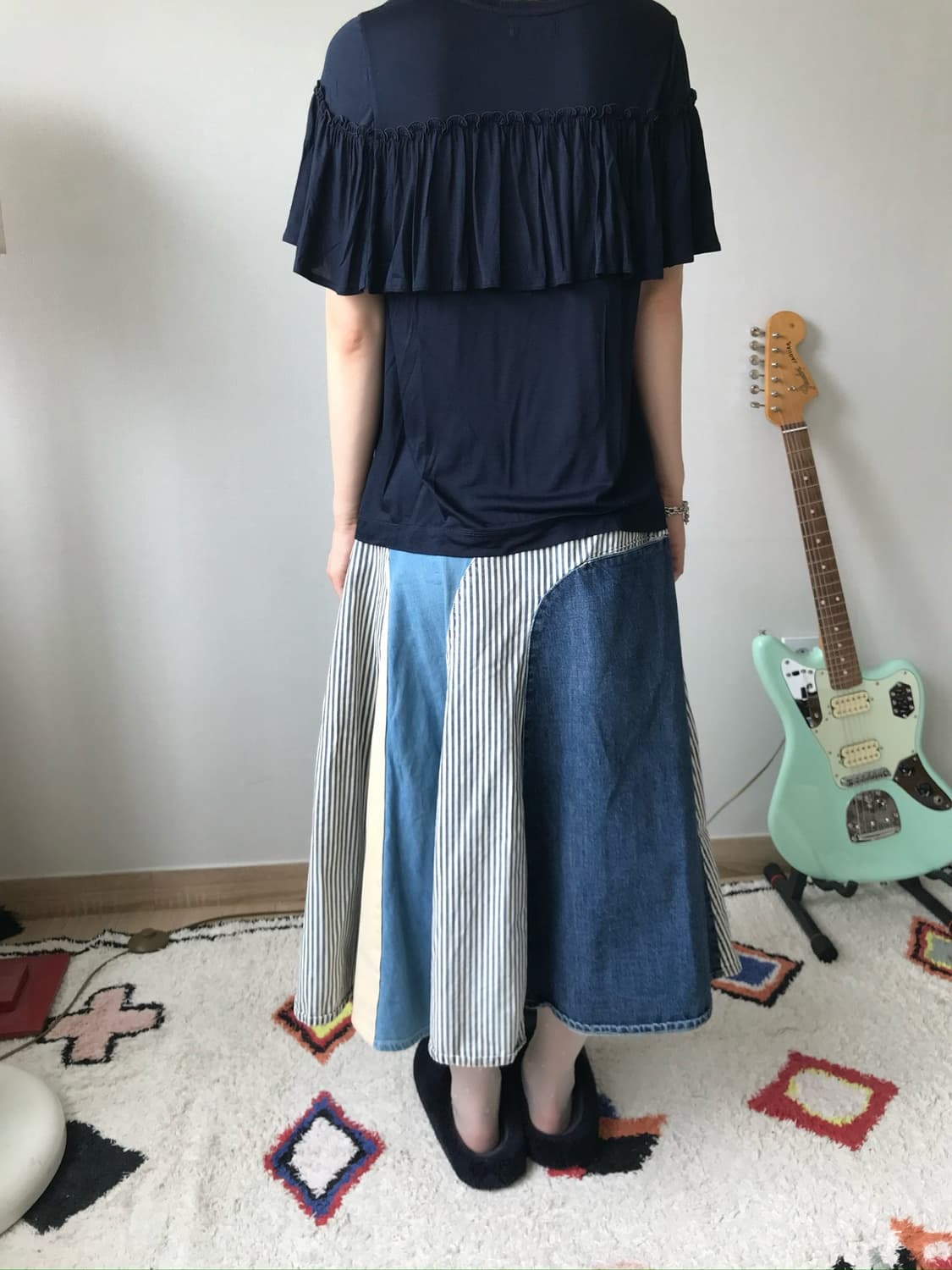 kapital re-work skirt 상품이미지5