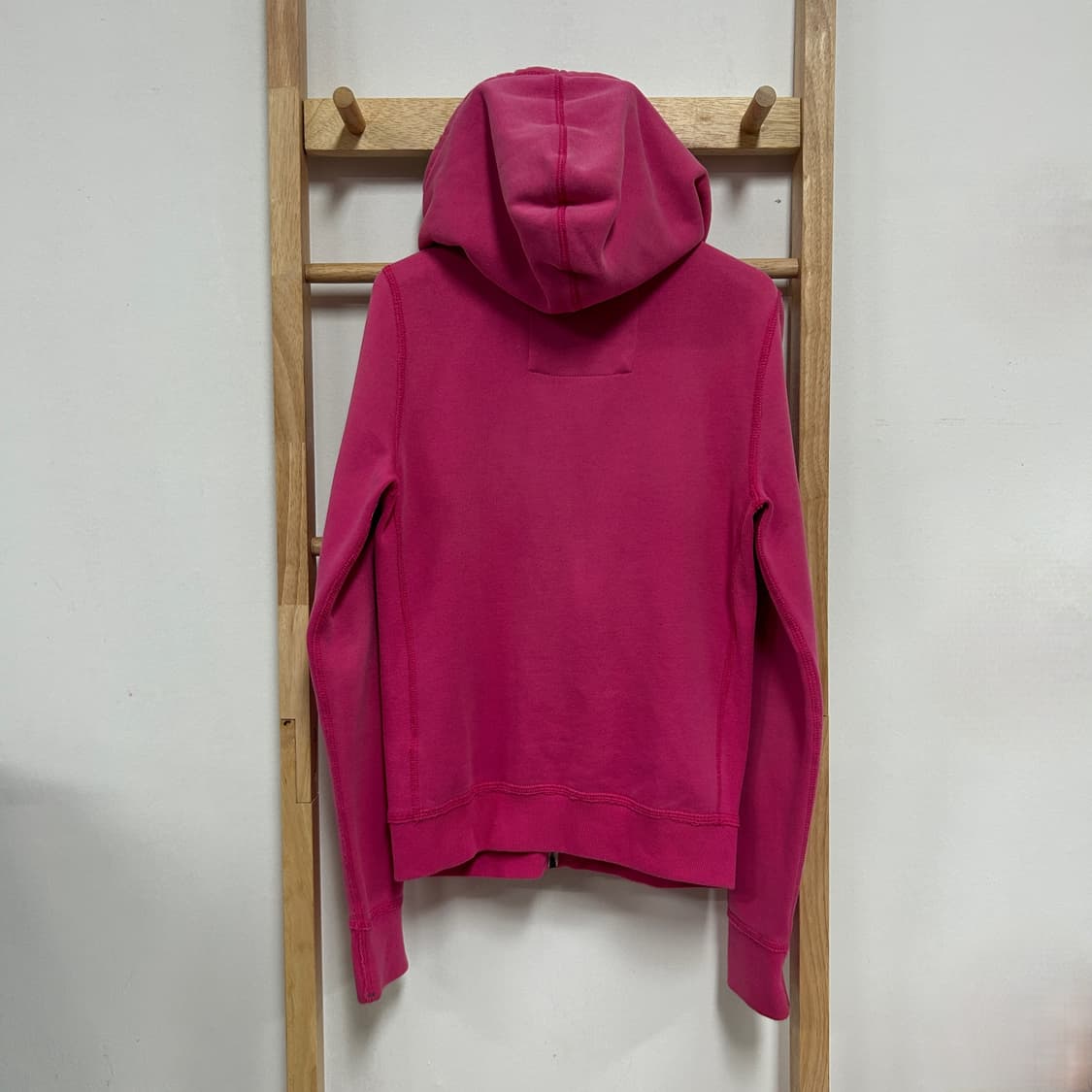 아베크롬비 Y2K 자수로고 후드집업 핑크 상품이미지4