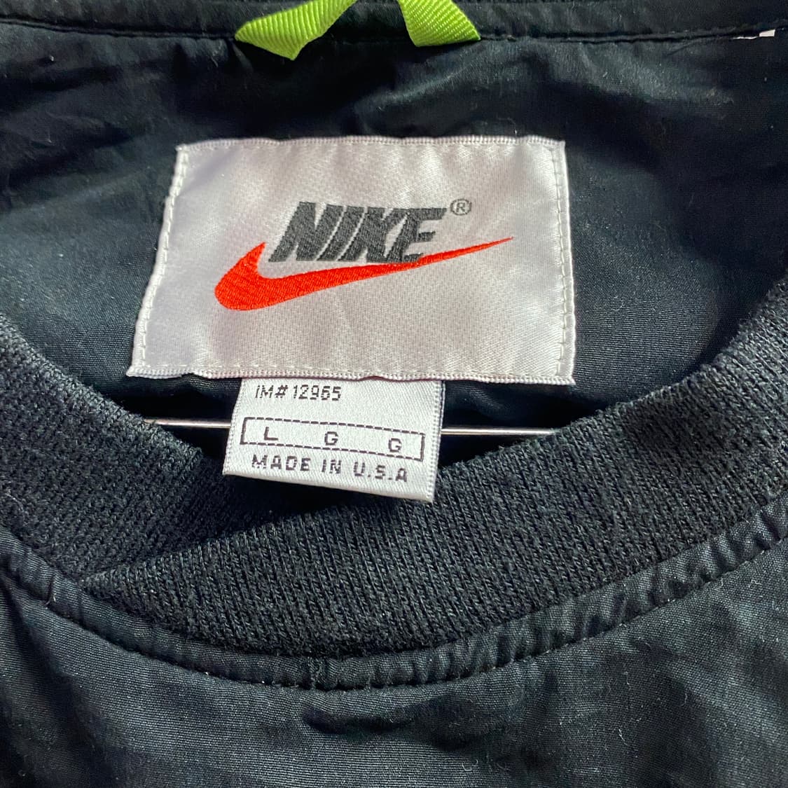 나이키 미들스우시 블랙 웜업 B3080 상품이미지3