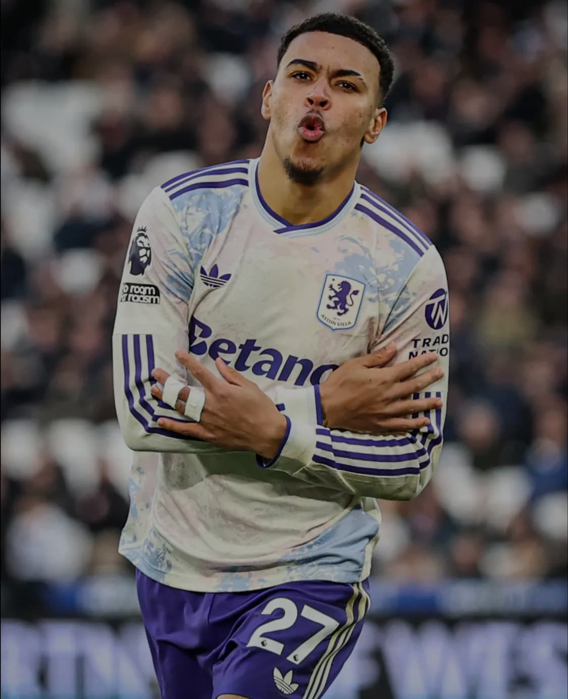 25-26 아스톤 빌라 써드킷 로저스 유니폼 L사이즈 상품이미지9