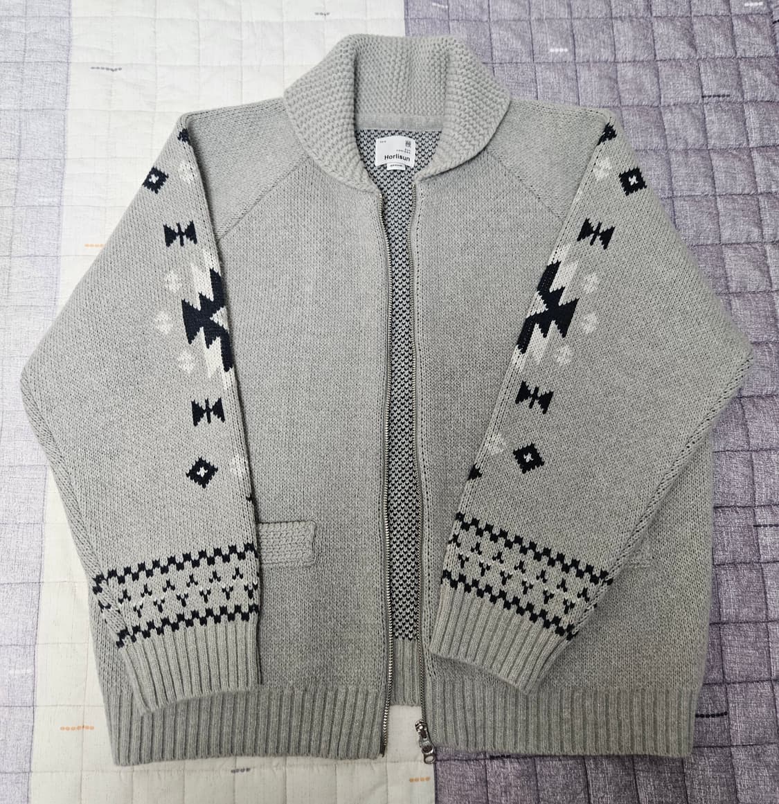 홀리선 코위찬 가디건 그레이 상품이미지3