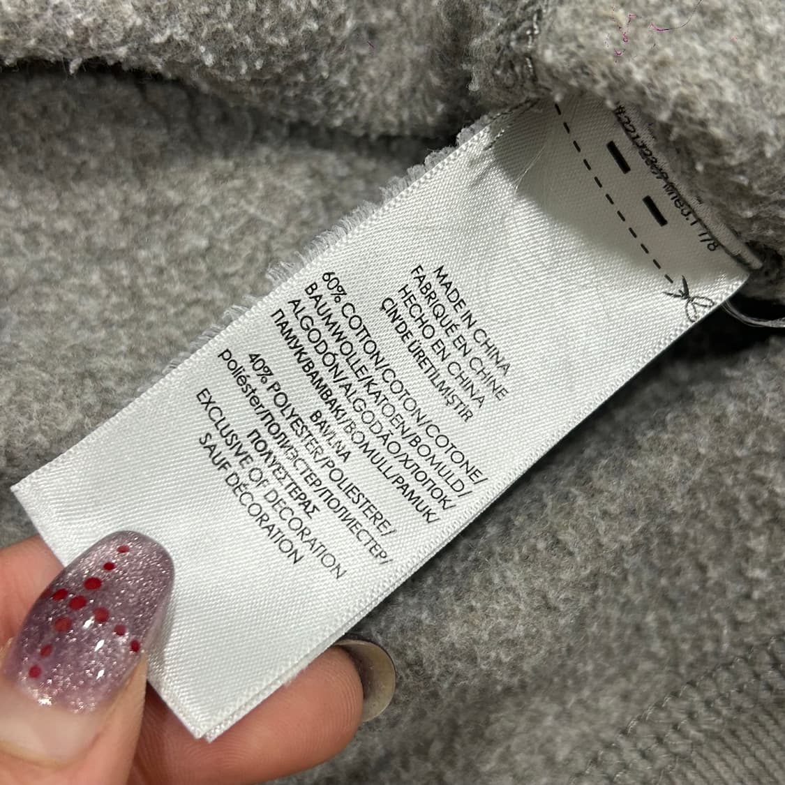 Polo 폴로 화이트포니 그레이 후드집업 상품이미지6