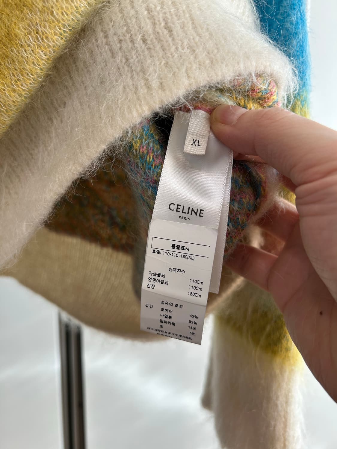 셀린느 모헤어 니트 풀오버 상품이미지8