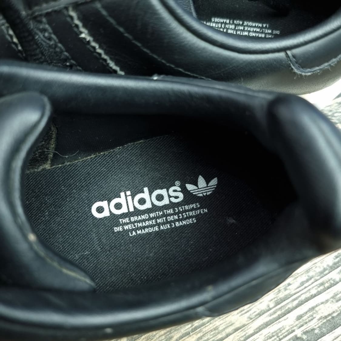 [아디다스] 마스토돈 맛 플랫폼 슈퍼스타 블랙 M19794 상품이미지8