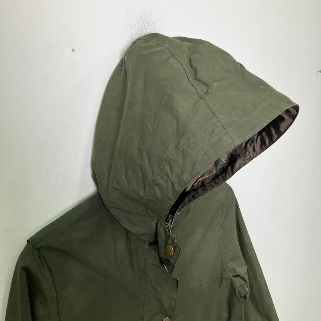 바버 라이트웨이트 더럼 왁스 자켓 38 상품이미지5