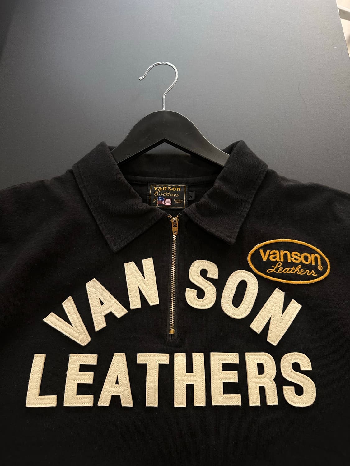 벤슨 패치로고 스타 하프집업 PK 반팔티 상품이미지8