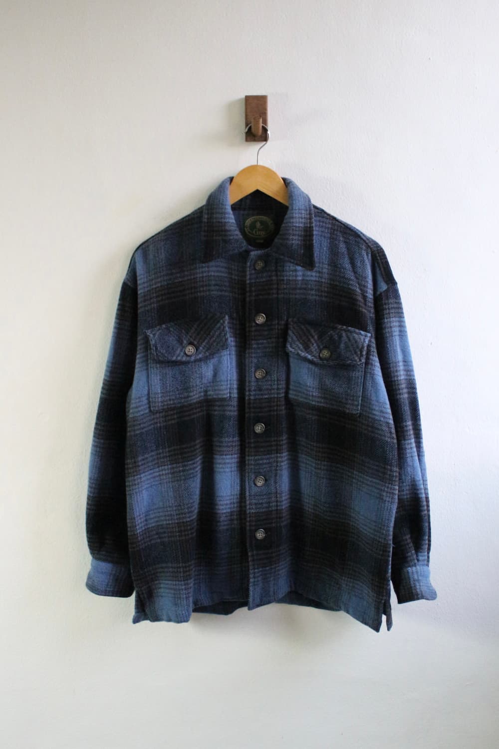 빈티지 울 셔켓 상품이미지1