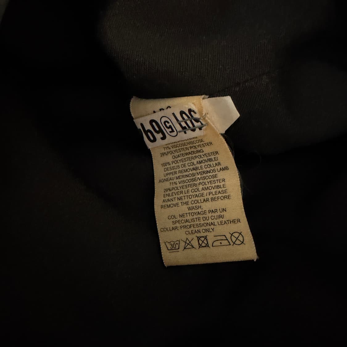 아페쎄 패디드 워크 자켓 상품이미지7