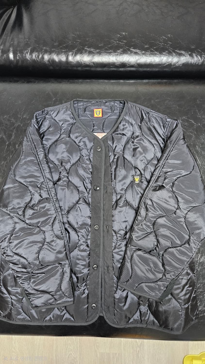 휴먼메이드 퀼티드 라이너 자켓 블랙 상품이미지3