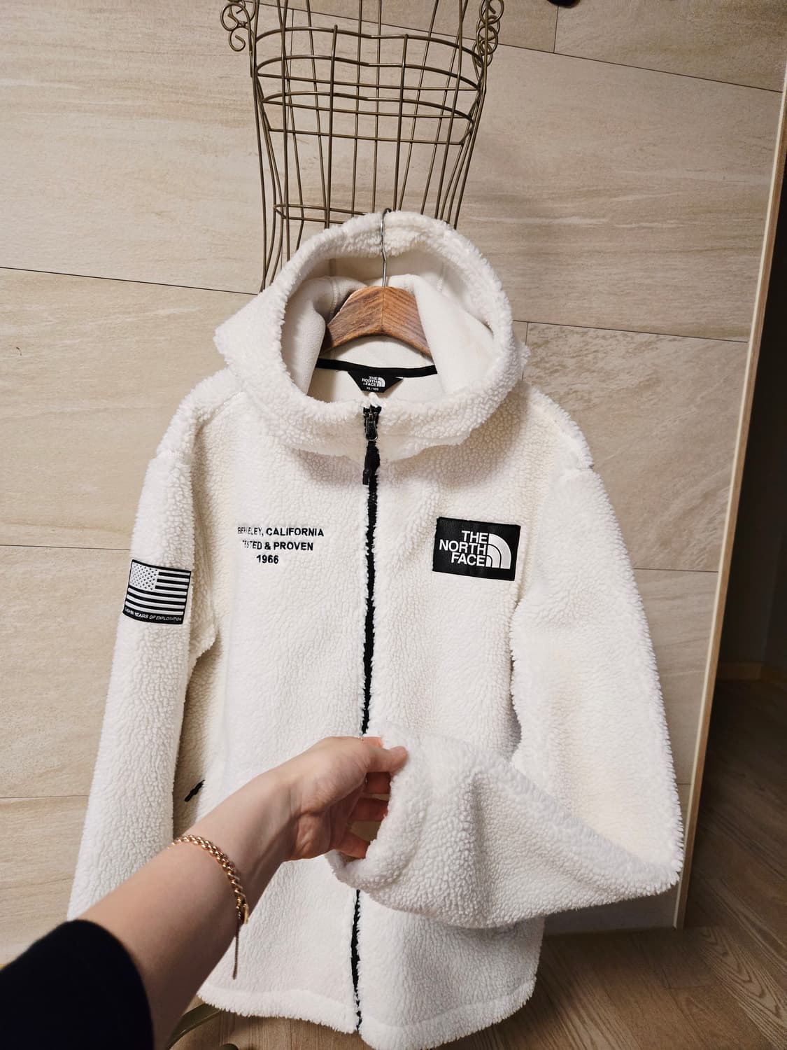 [XL] 노스페이스 남성 플리스 후드 자켓 상품이미지3