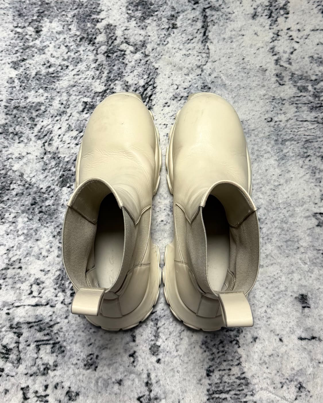 (풀구성) 릭오웬스 보조 비틀 트랙터 부츠 밀크 LCO 42 상품이미지5