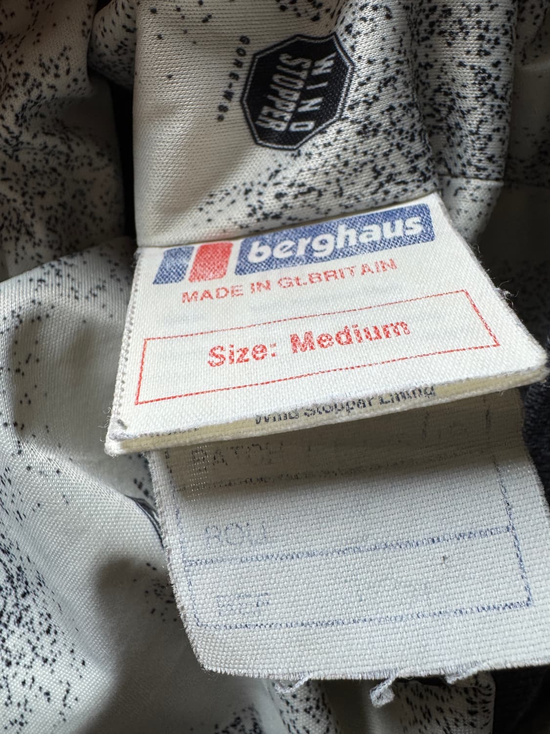 빈티지 8090s 버그하우스 Berghaus 집업플리스 M 상품이미지7