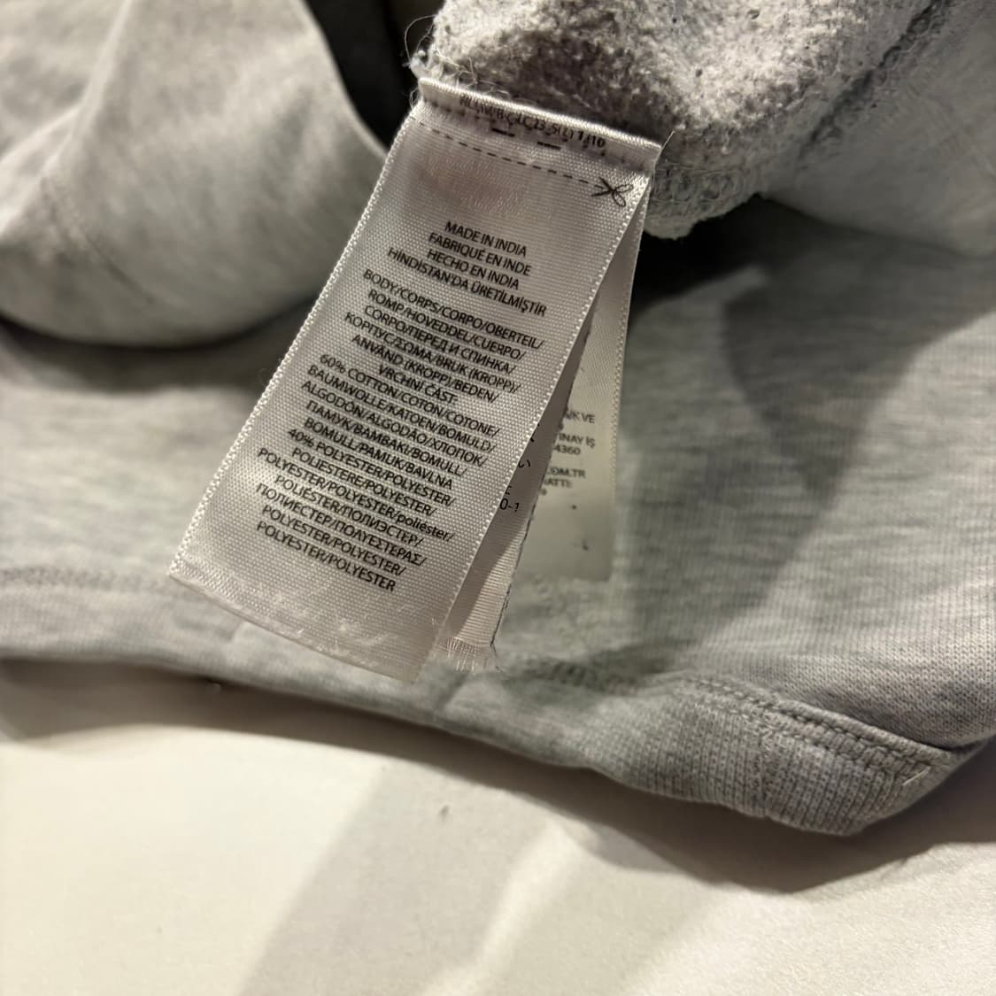 [L] 폴로 랄프로렌 그레이 맨투맨 티셔츠 D763 상품이미지6