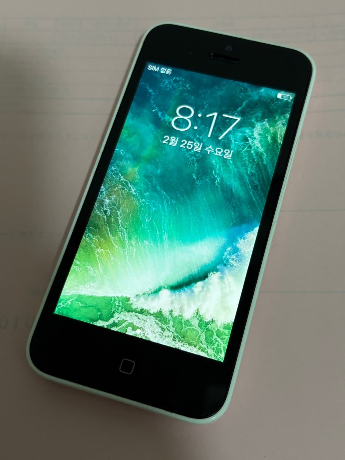 아이폰 5c 화이트 16기가 #8327 + 보호필름&투명케이스 상품이미지1