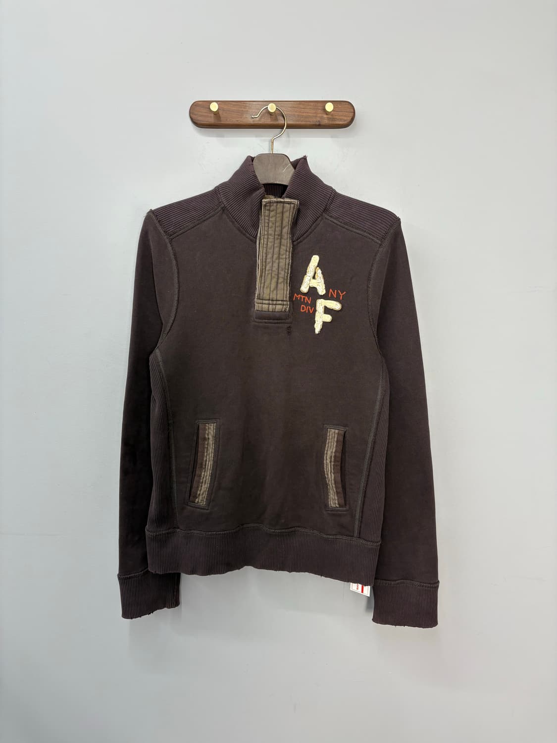 아베크롬비 AF 하이넥 딥브라운 니트 A2974 상품이미지2