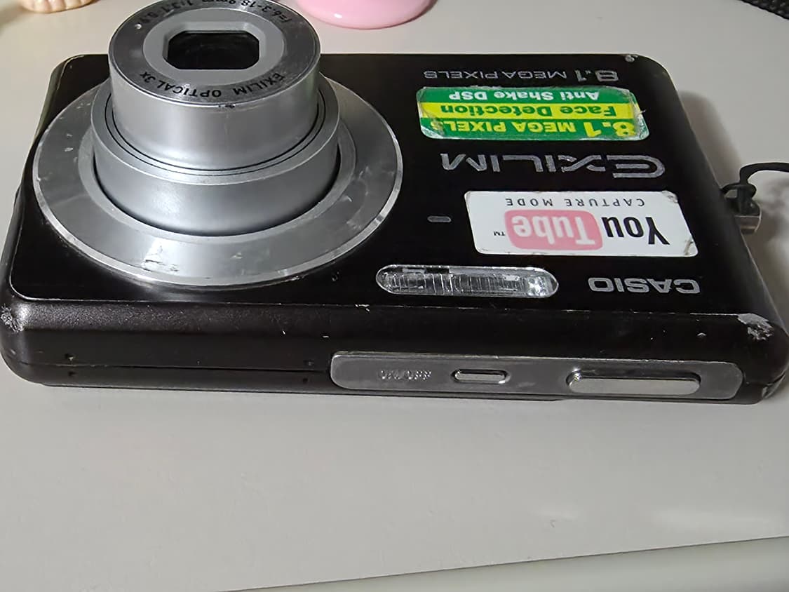 카시오 익슬림 Ex -Z8(하자) 빈티지 디지털카메라 상품이미지2