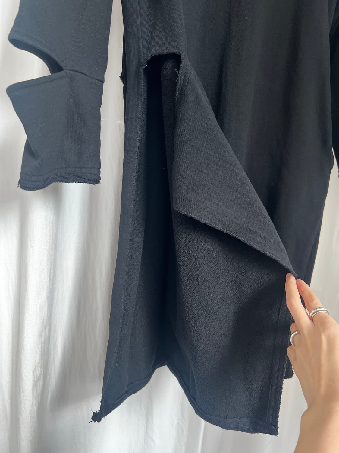 TOM GREYHOUND 톰그레이하운드 컷아웃 롱 원피스 / XS (루즈 상품이미지5