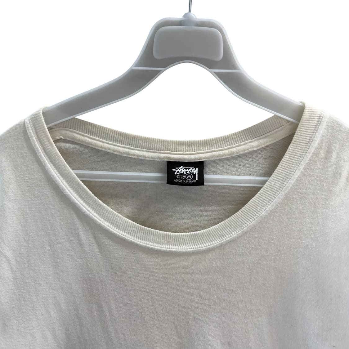 [M] 스투시 화이트 반팔티 상품이미지5