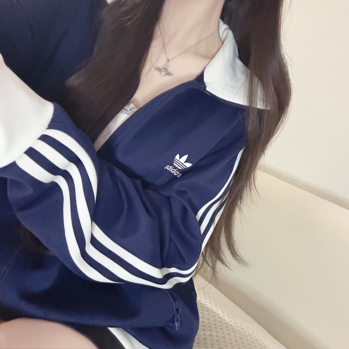 아디다스 아디컬러 클래식 베켄바우어 트랙탑 나이트 인디고 m 상품이미지2