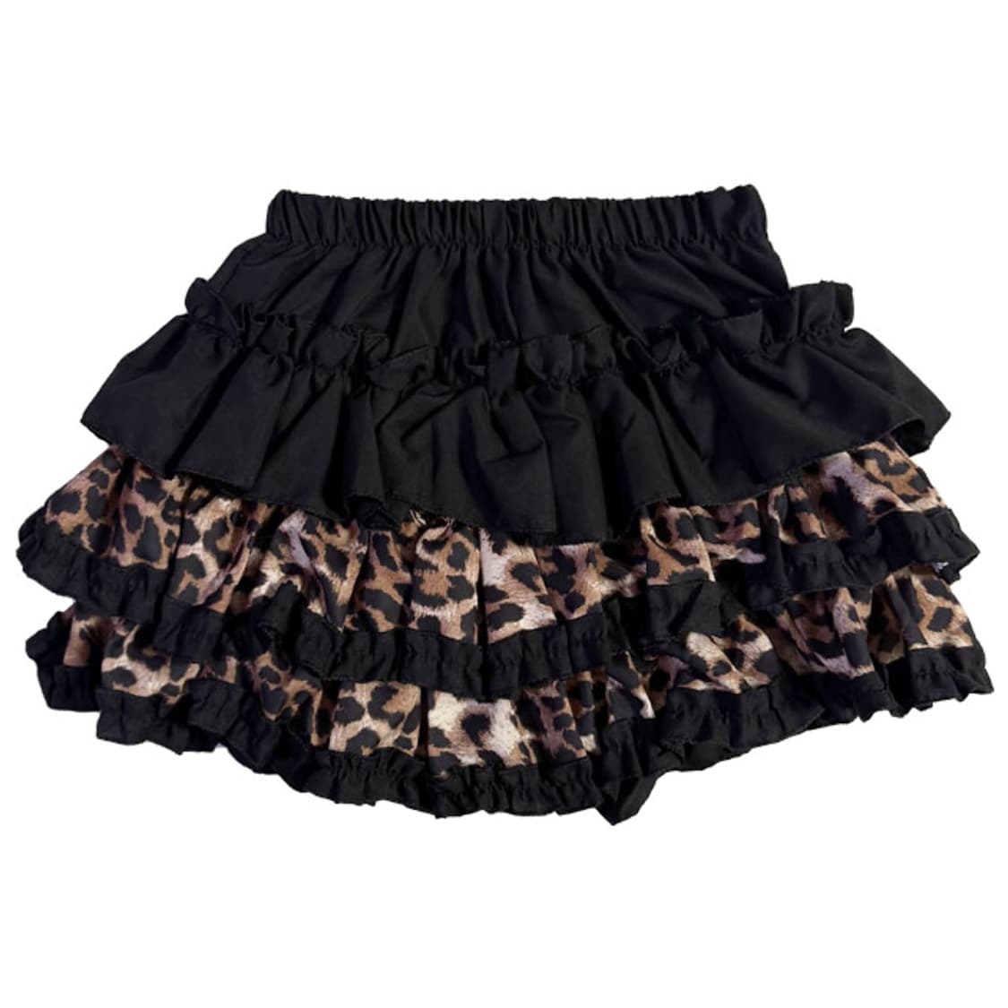새상품 여자 호피 캉캉 치마바지 상품이미지1