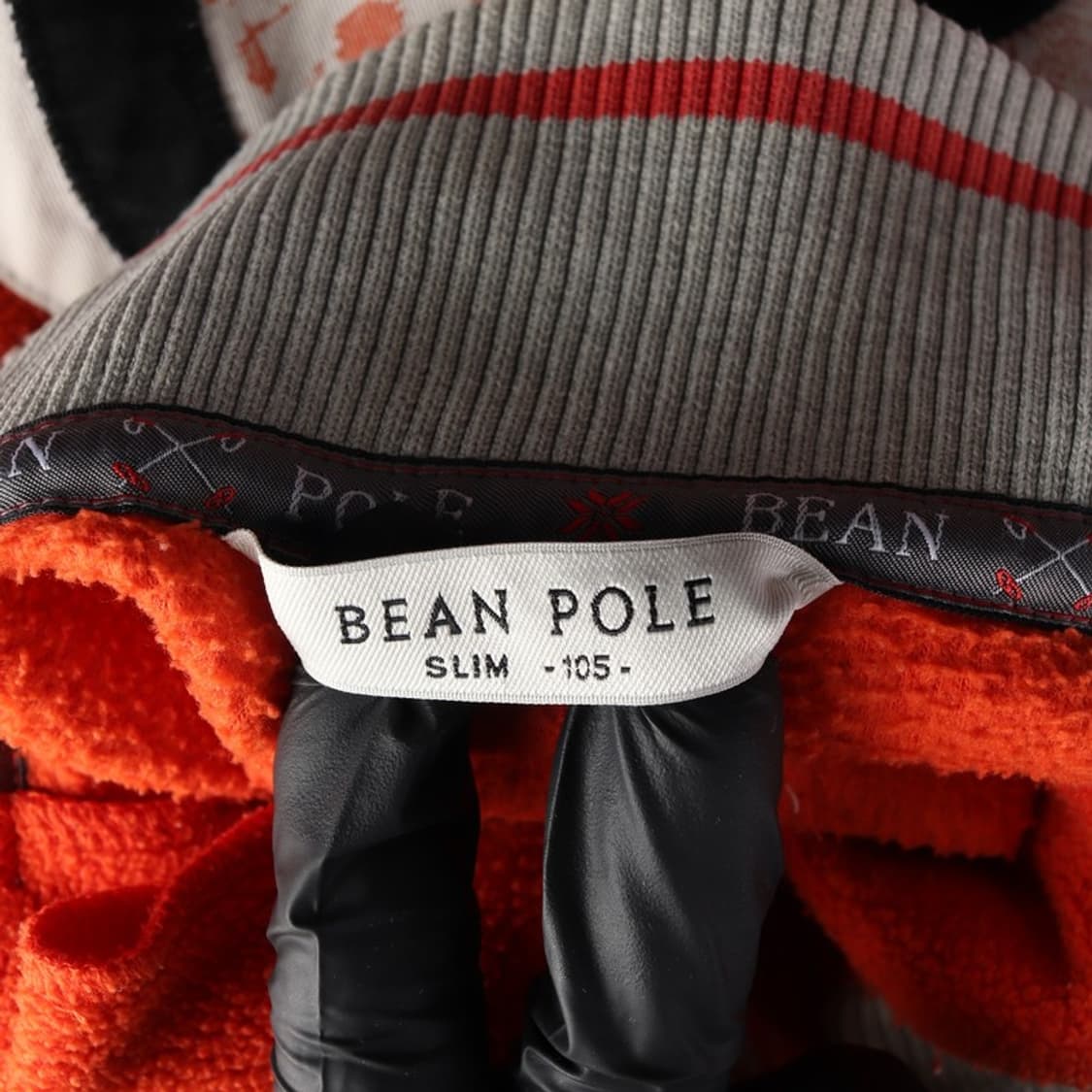 빈폴 89 패치 오렌지 플리스 반집업 XL 상품이미지5