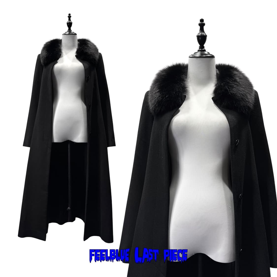 cashmere gothic long Coat 상품이미지8