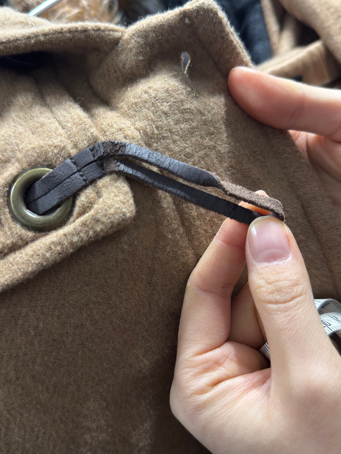 heather duffle hood jacket 상품이미지7