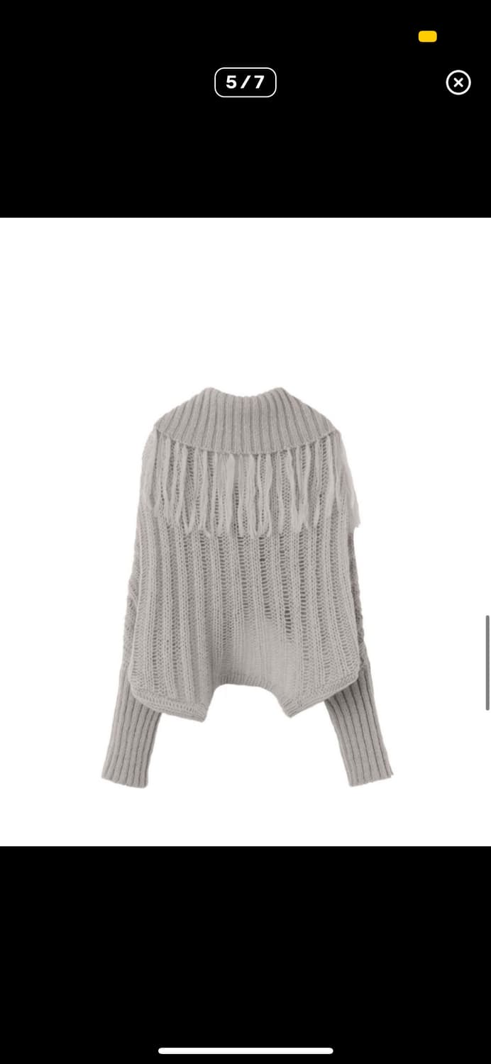 Sculptor upside down two way knit 투웨이 니트 상품이미지5