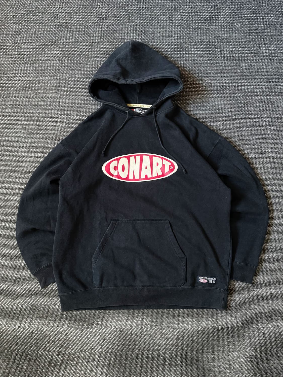 CONART 코나트 오벌 로고 빈티지 후디 스웻 (105-108) 상품이미지1