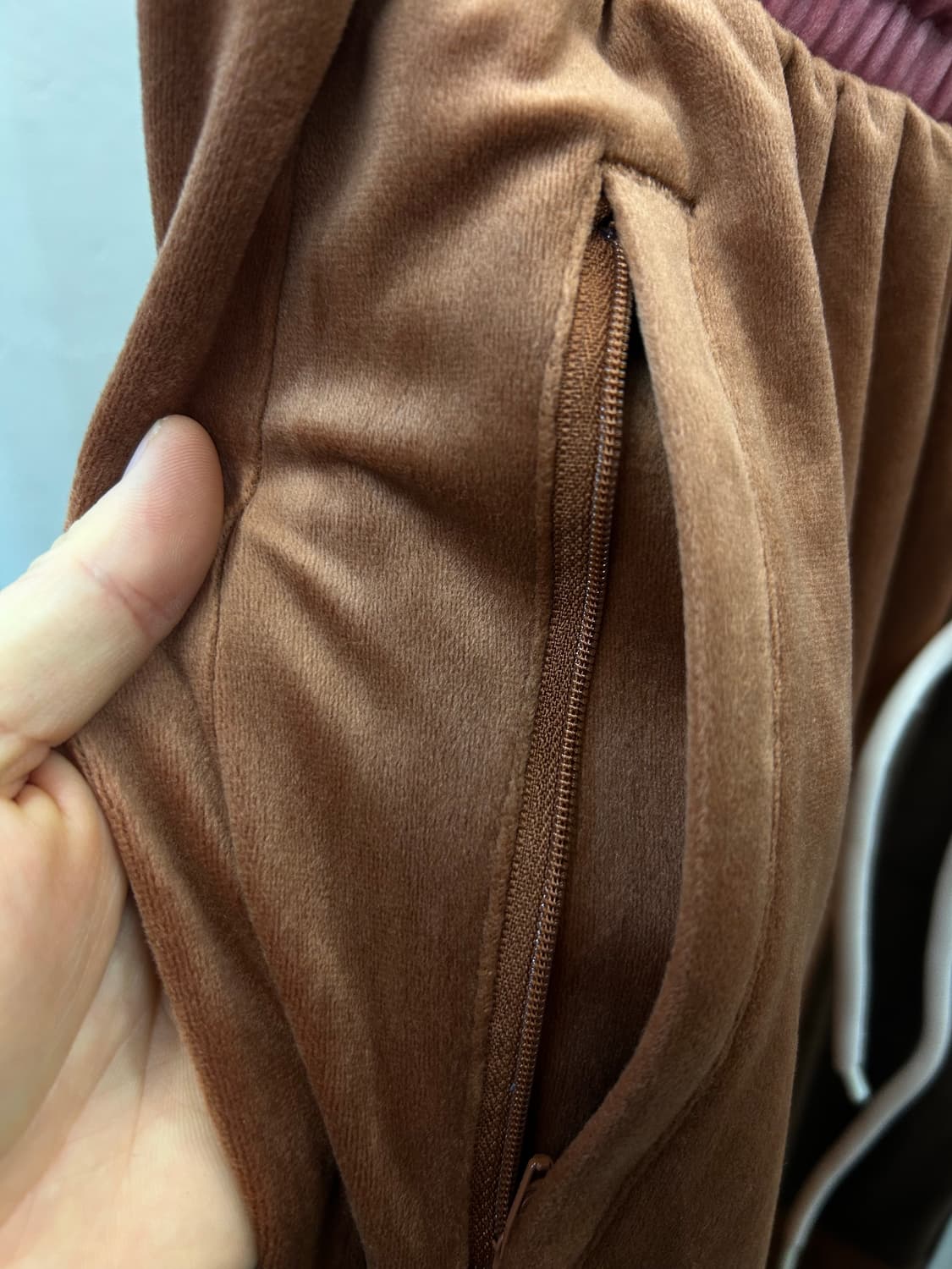 아디다스 오리지널 컬러 블록 벨벳 조거팬츠 상품이미지9