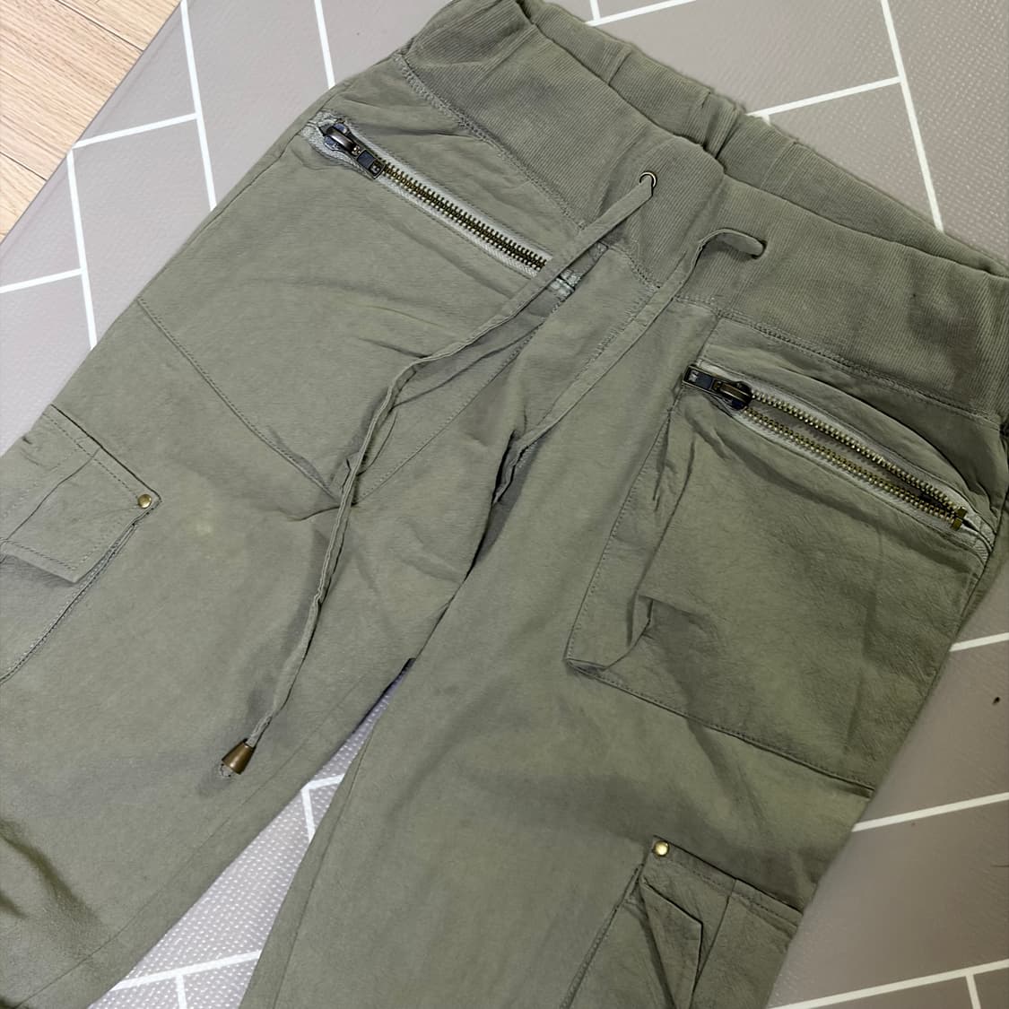 부츠컷 플레어 카고 팬츠  상품이미지4