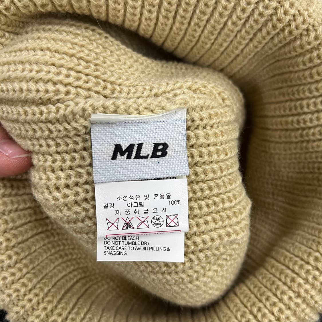 F 엠엘비 뉴욕양키스 젤리 비니 0224M 상품이미지4