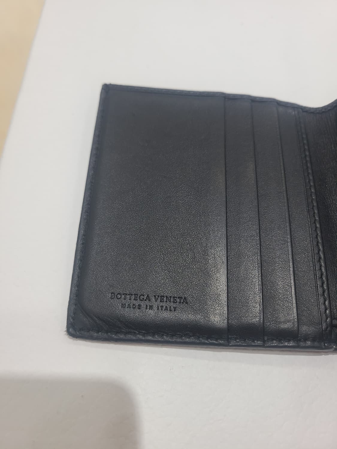 보테가 베네타 남성 반지갑 블랙 상품이미지8