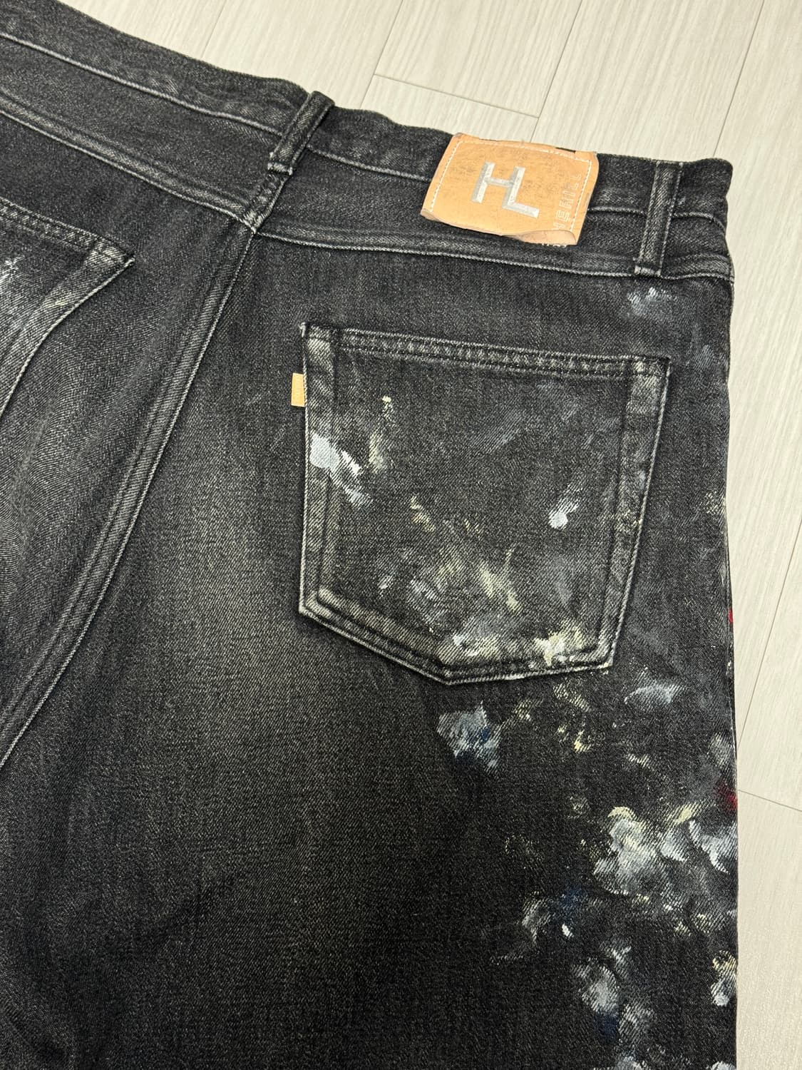 [3] 헤릴 HERILL 스플래쉬 블랙 4PK 데님 상품이미지7