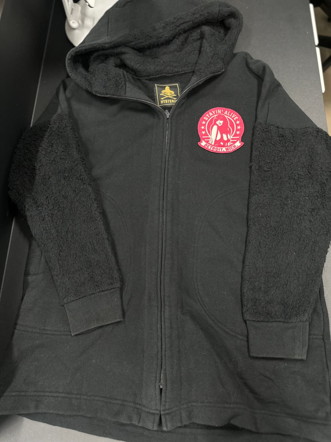 히스테릭 글래머 패치 후드 집업  상품이미지4