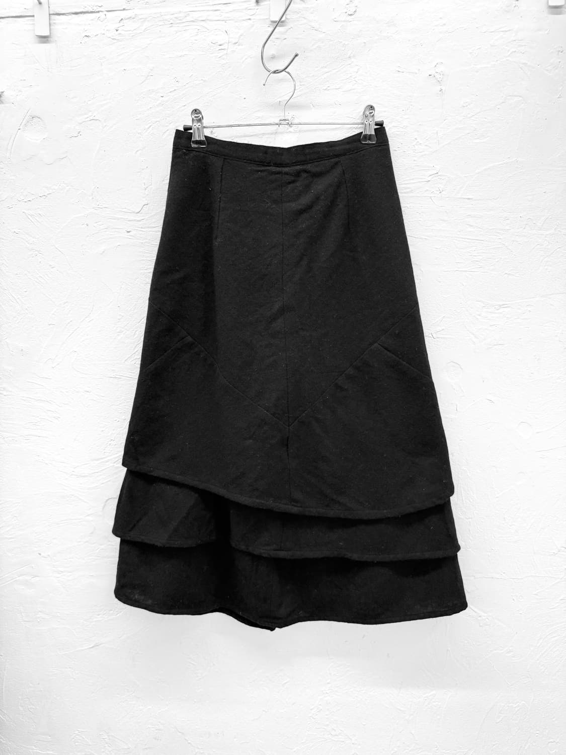 maple house 레이어드 울 스커트 상품이미지1