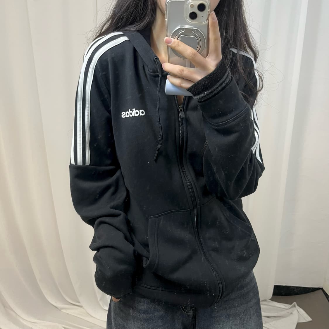 Adidas Hoodie Zip-Up 상품이미지3