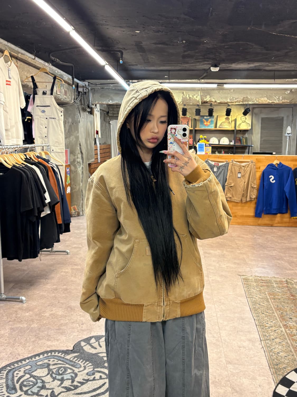 칼하트 덱 후드집업 #csz4274 상품이미지2