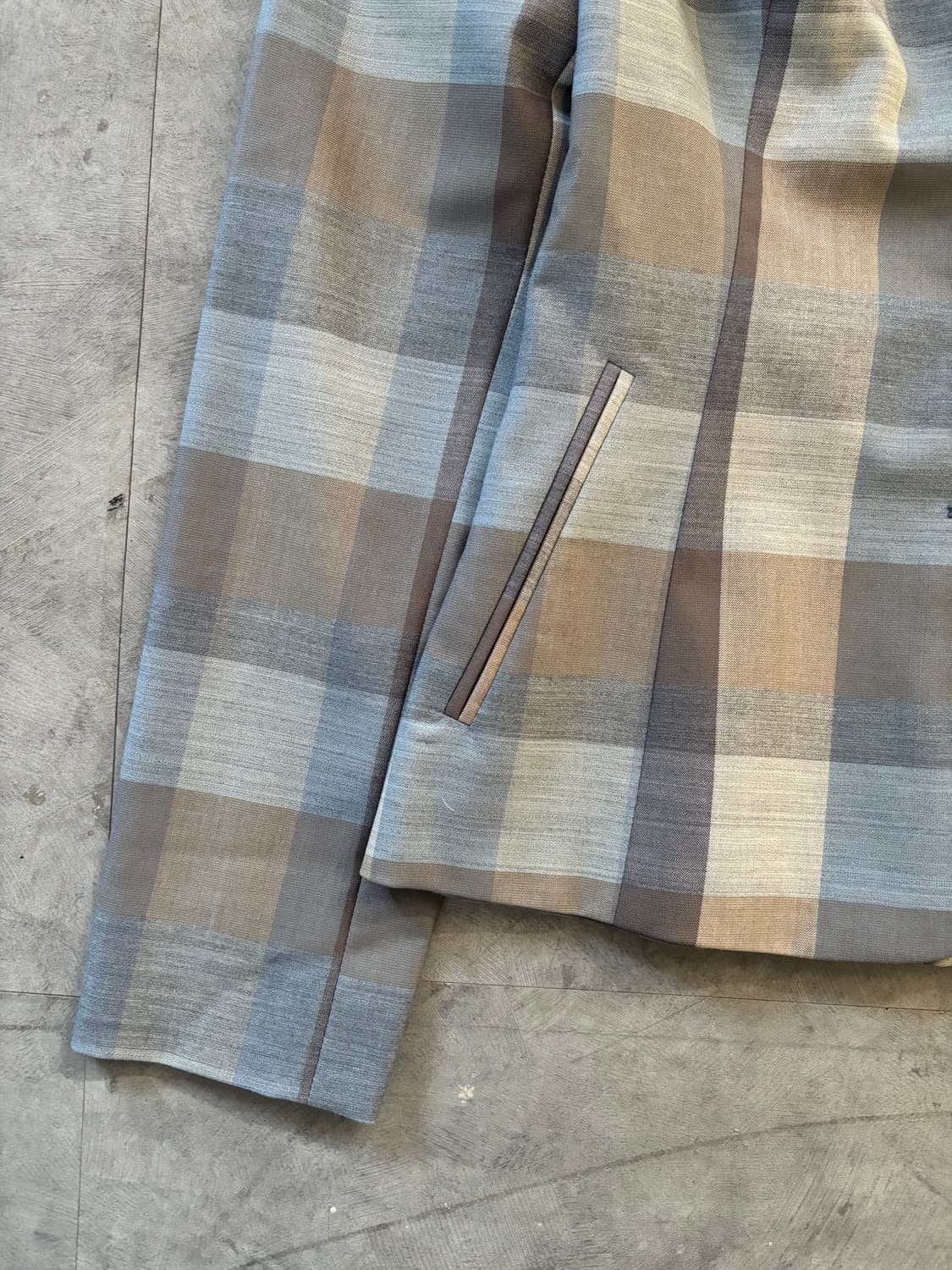 Vivienne Westwood 비비안웨스트우드 레드라벨 체크 싱글 자켓 상품이미지7