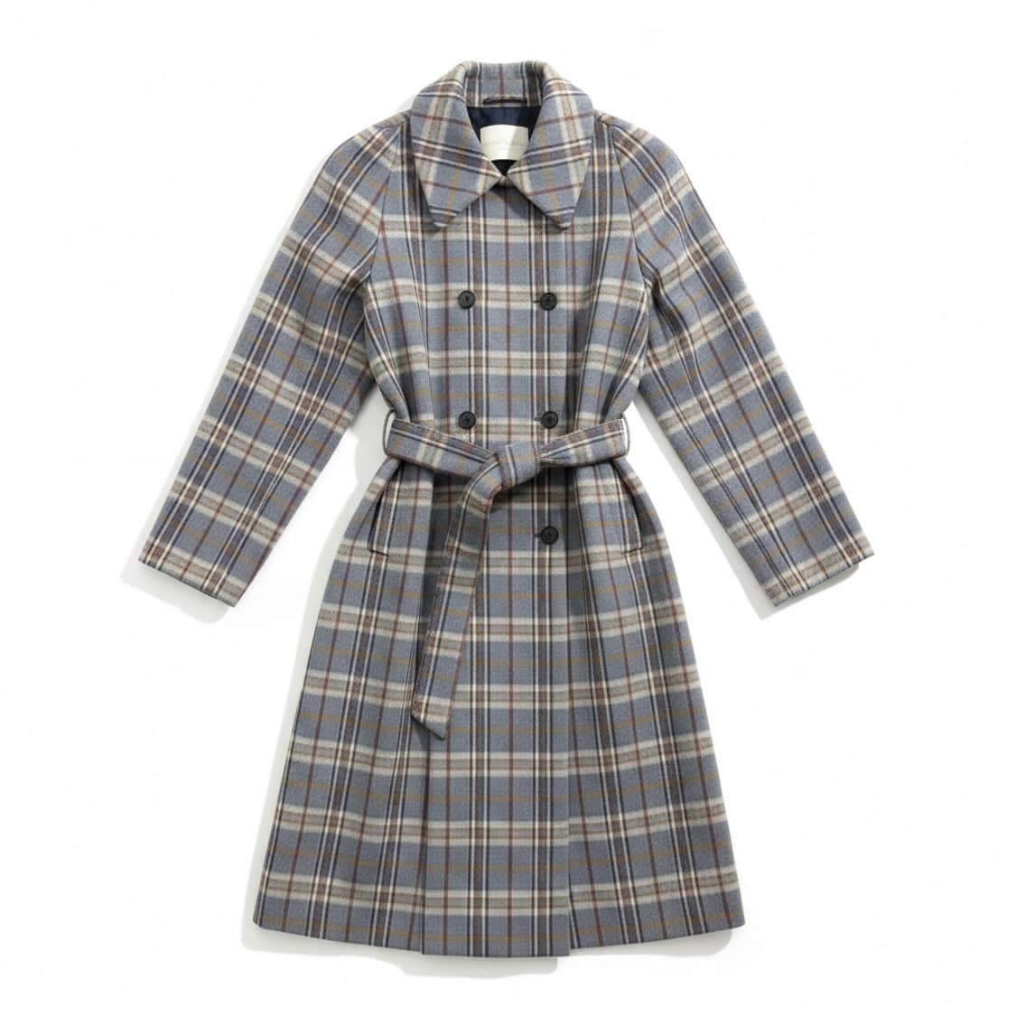 Hier et Demain 엣드맹 Check long coat M 상품이미지1