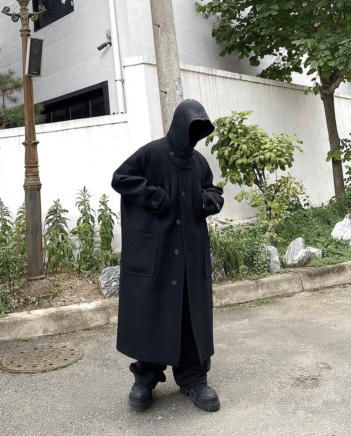 언더마이카 리전.02 발마칸 울 코트 상품이미지1