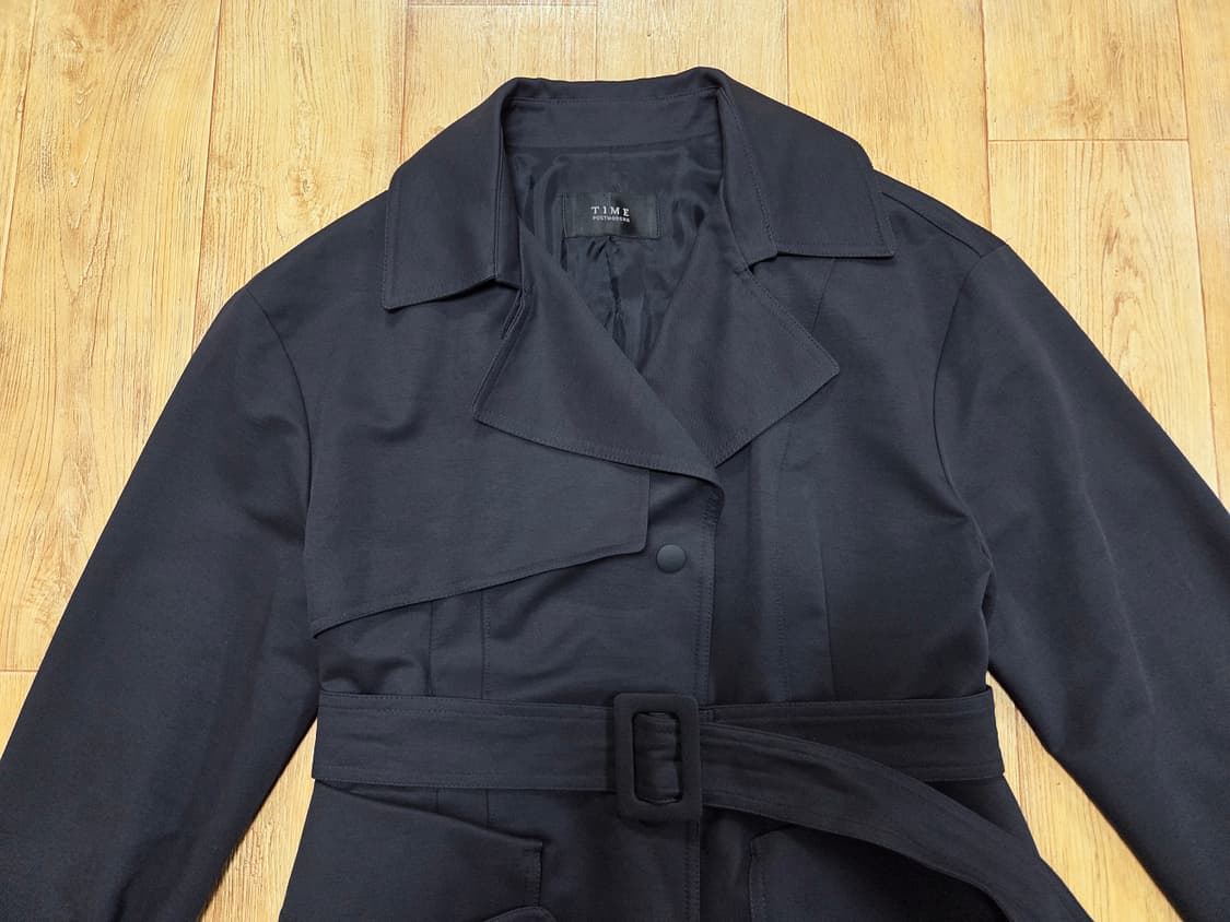 타임(TIME) 벨티드 트렌치코트 55-66 상품이미지2