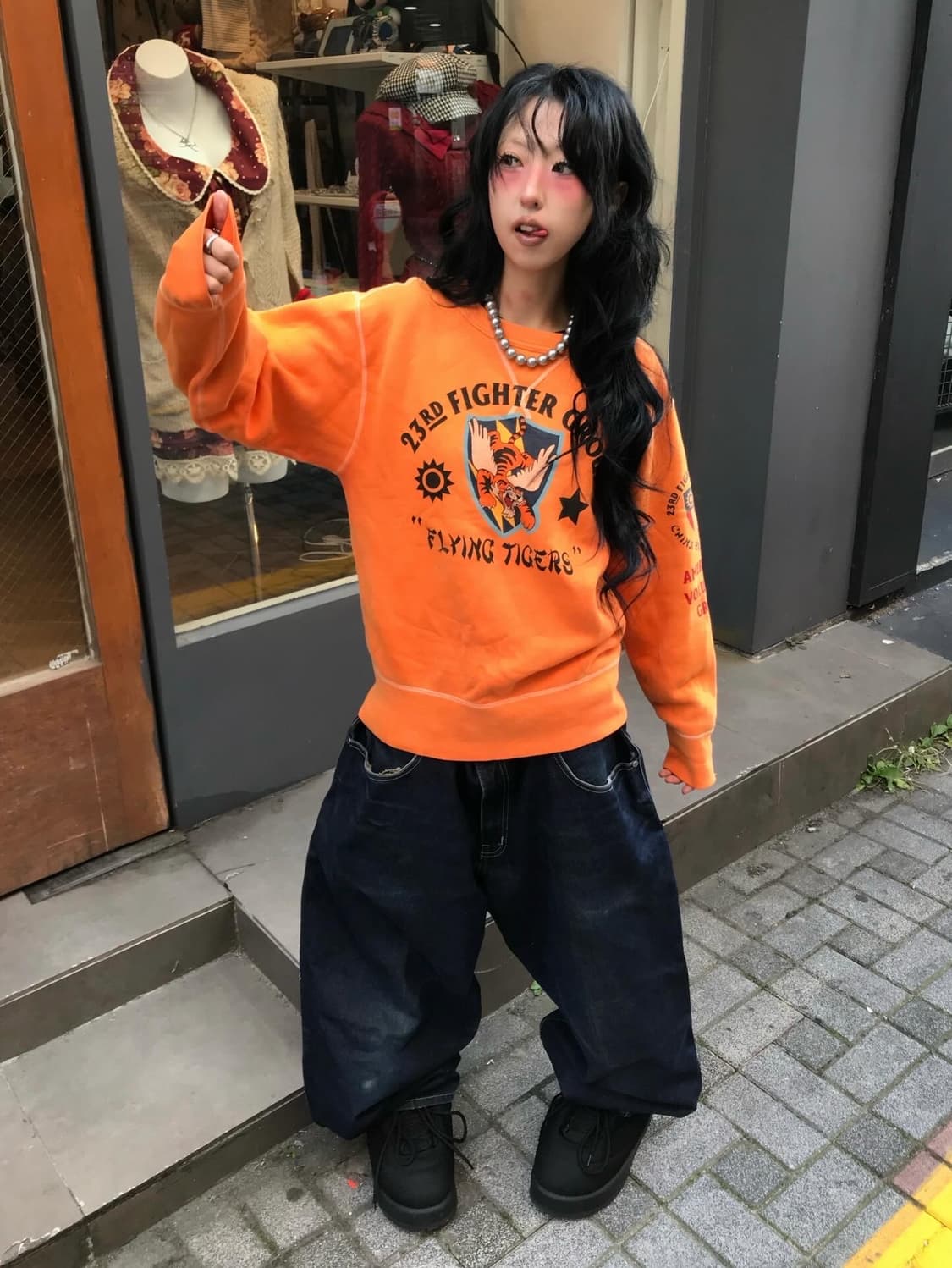 Buzz Ricksons Tiger Sweatshirts  상품이미지2