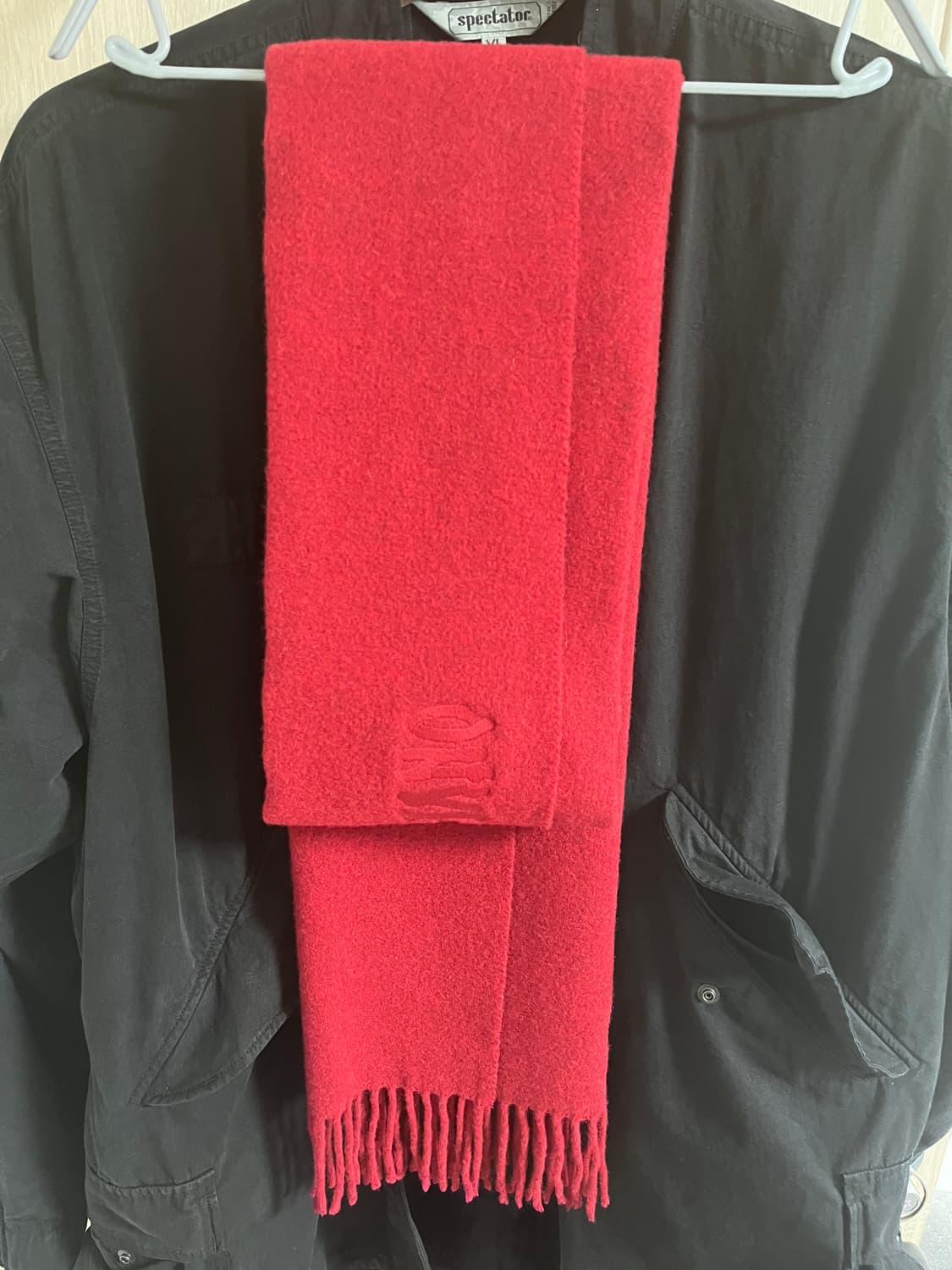 [OS] 마리아노 머플러 레드 상품이미지3