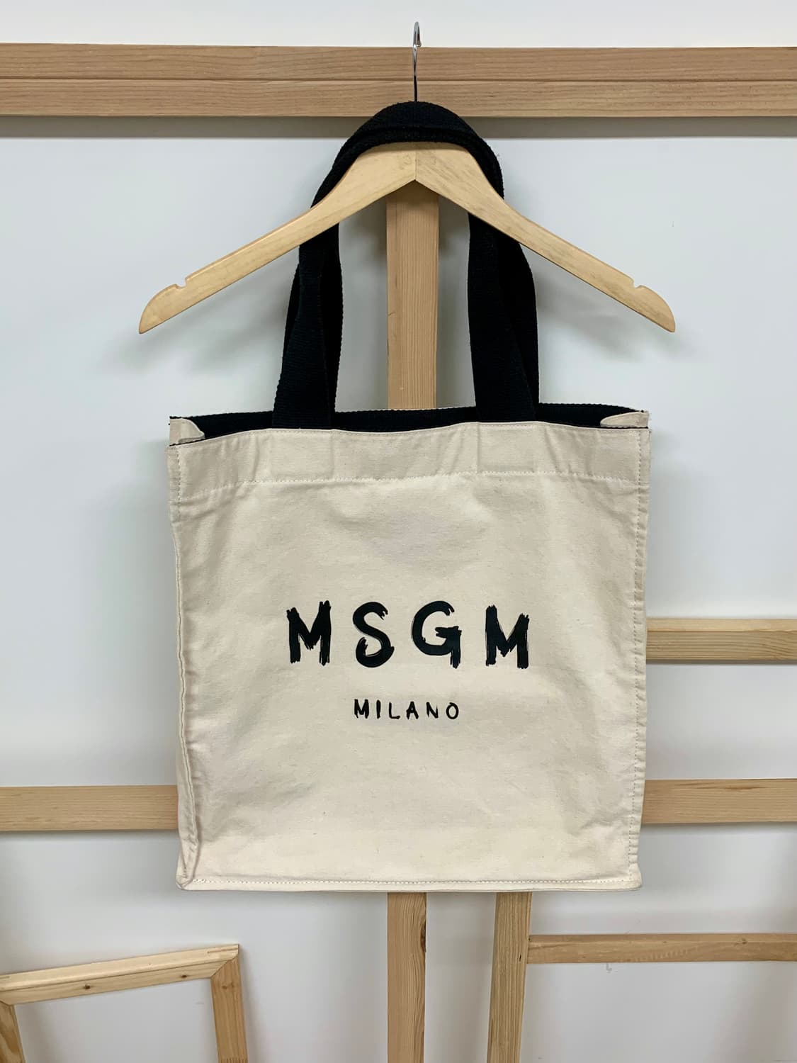 MSGM 밀라노 토트백 에코백 (ivory) 상품이미지1