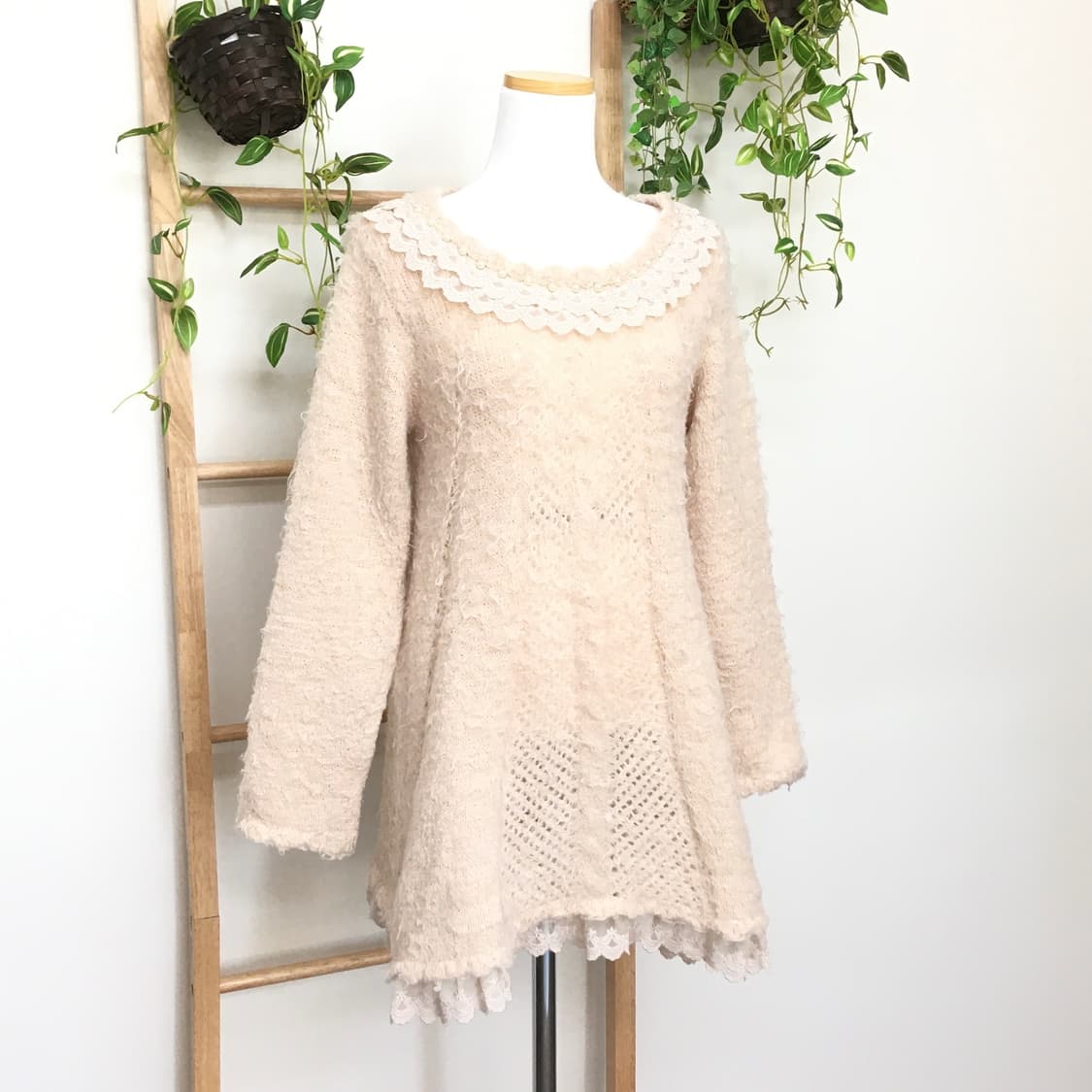 AXES FEMME 엑시즈팜/ 니트원피스 갸루원피스 히메갸루 라떼갸루 상품이미지4