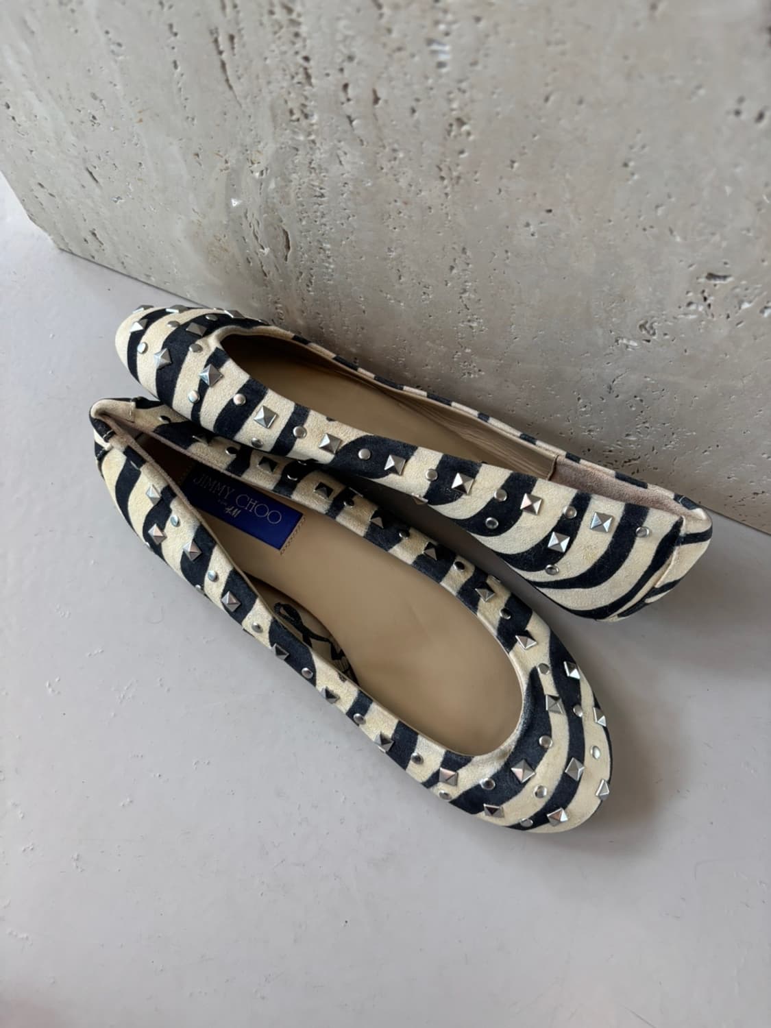 (New) Jimmy Choo X H&M Flat Shoes 상품이미지1