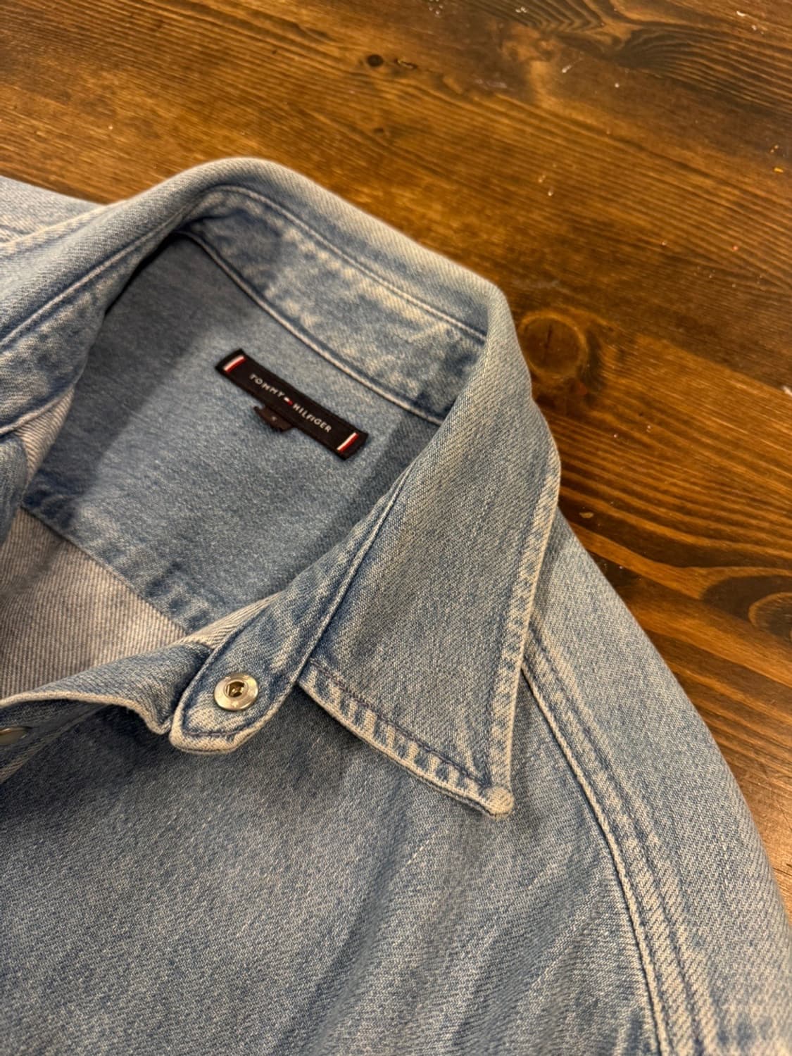 타미힐피거 데님 셔츠 100~105 상품이미지9